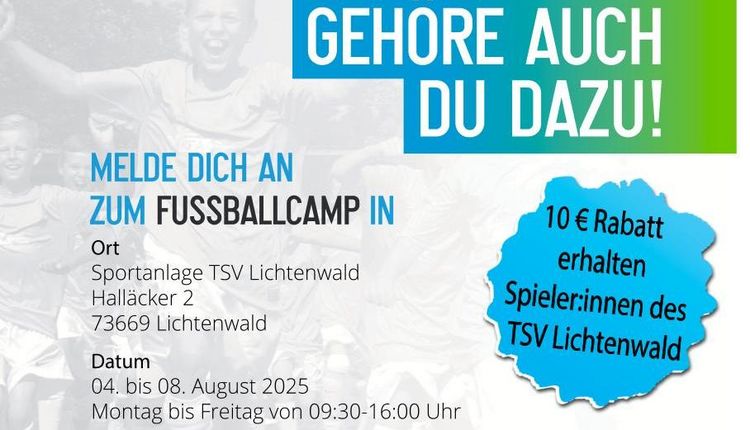 Fußball-Camp 